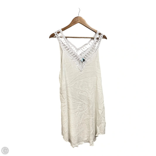 Swimwear Cover-up By Cmc In White, Size: Xl