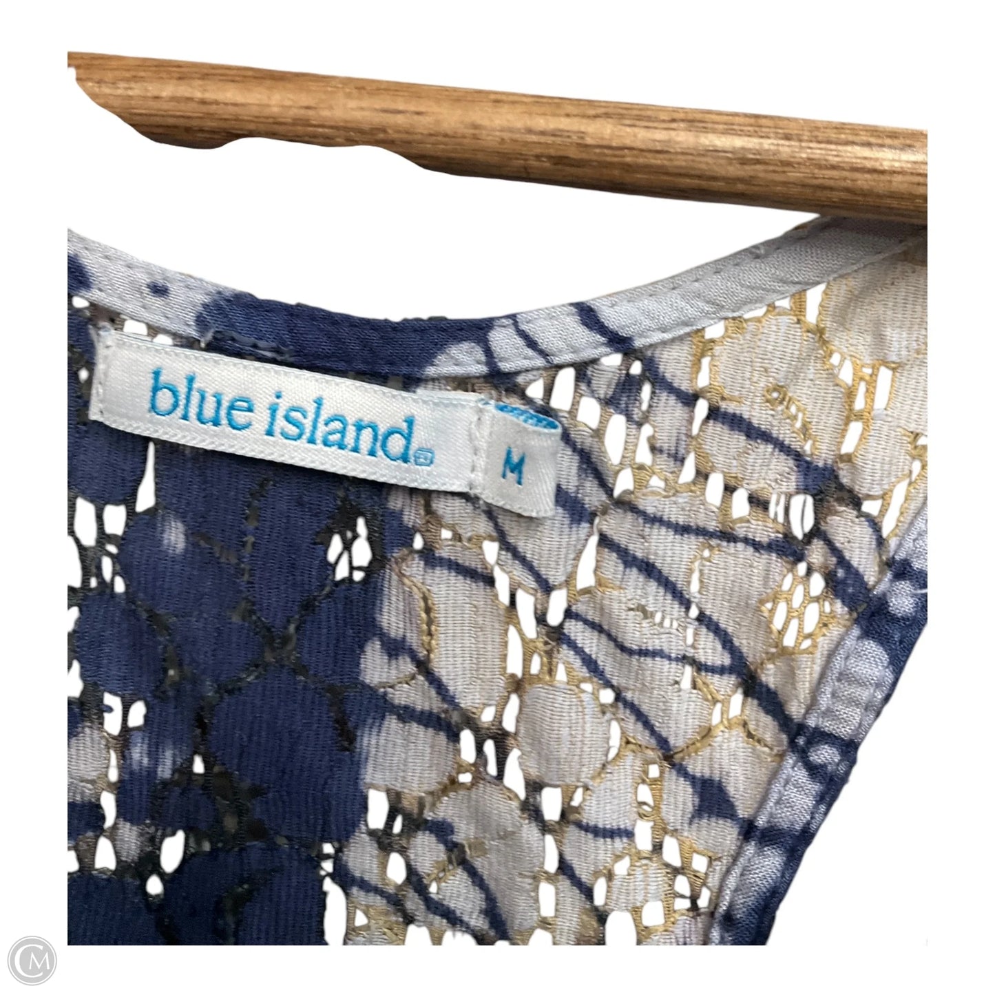 Swimwear Cover-up By Cmc In Blue, Size: M
