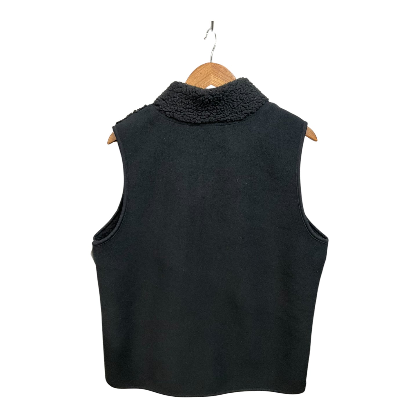 Vest Fleece By Dip In Black, Size: Xl