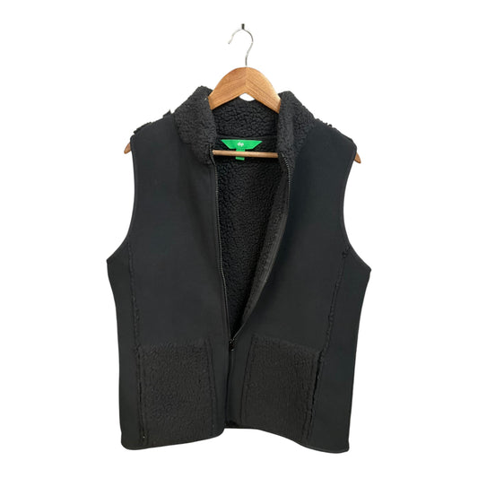 Vest Fleece By Dip In Black, Size: Xl