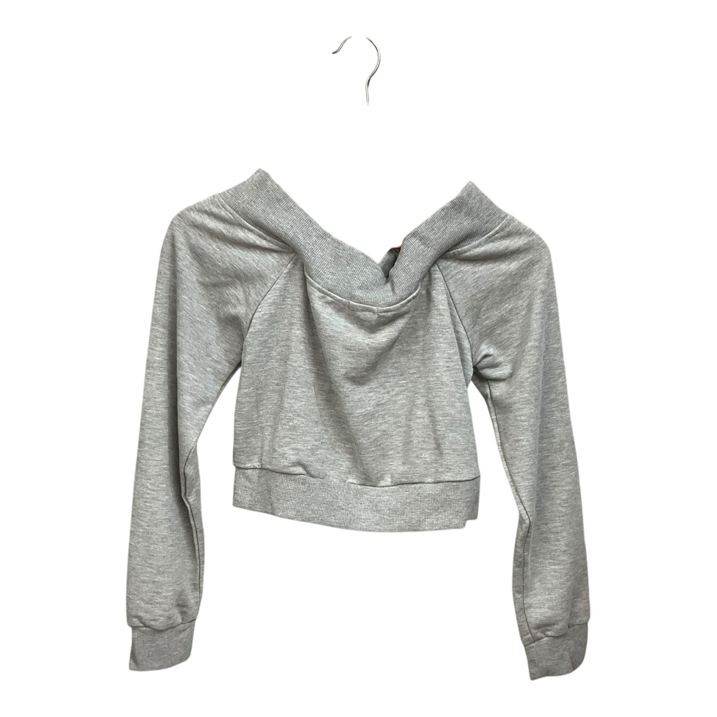 Top Long Sleeve By Rue 21 In Grey, Size: S