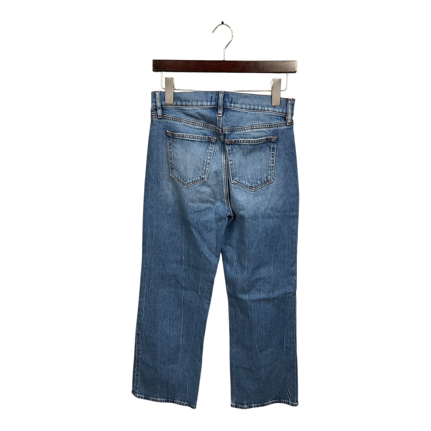 Jeans Flared By Loft In Blue, Size: 4