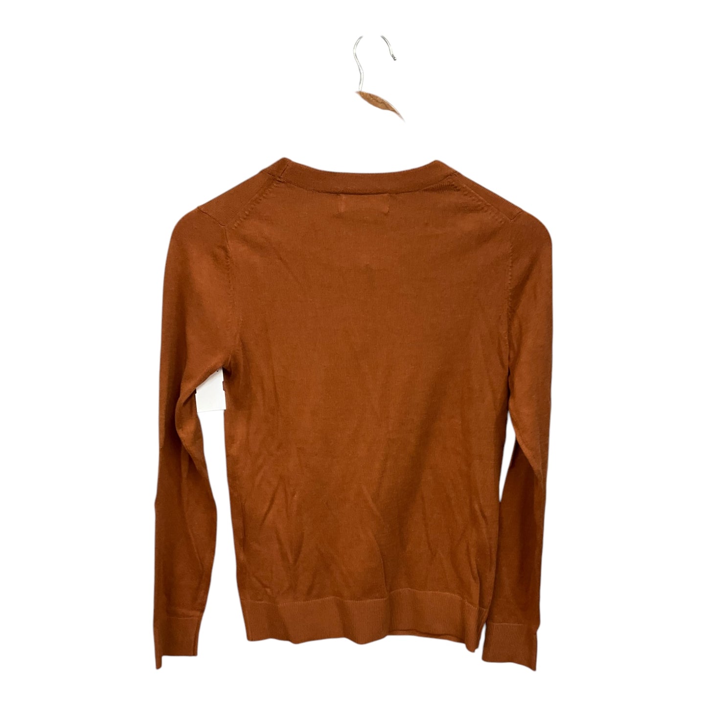 Top Long Sleeve By Banana Republic In Brown, Size: Xs