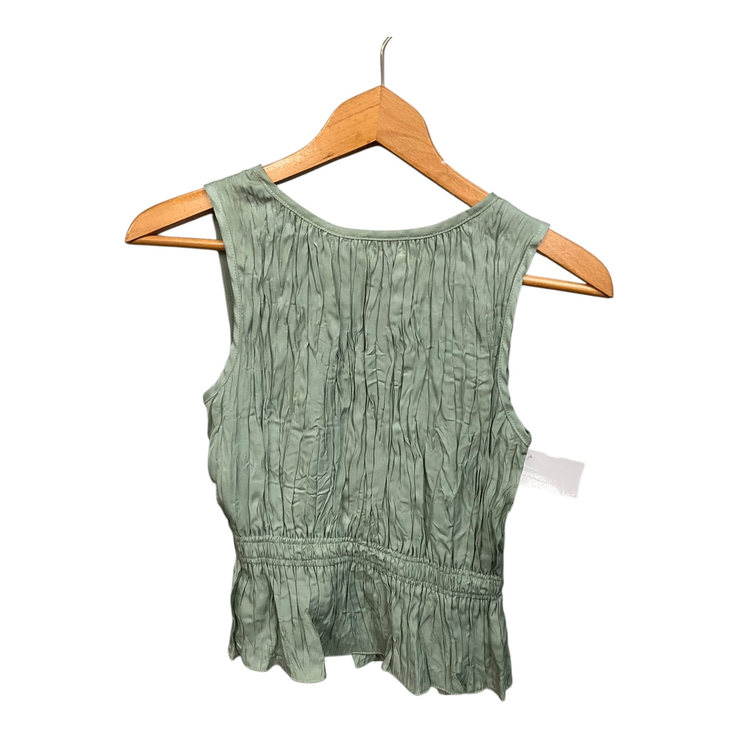 Top Sleeveless By Cmc In Green, Size: Xs