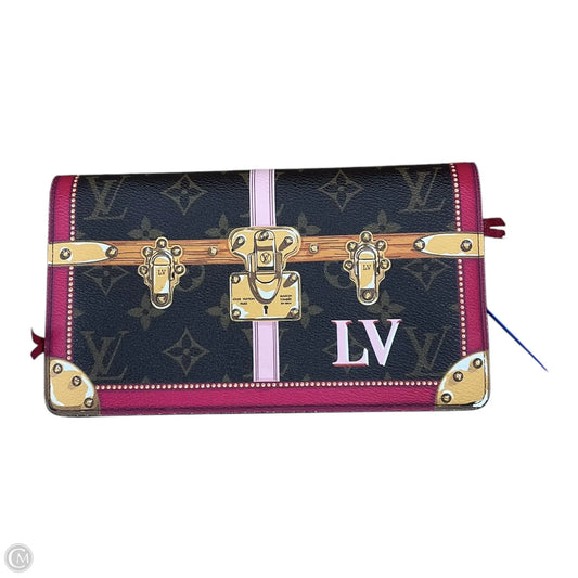 Clutch Luxury Designer By Louis Vuitton, Size: Small