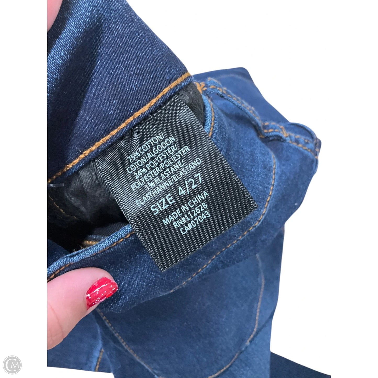 Jeans Boot Cut By Tahari By Arthur Levine In Blue, Size: 4