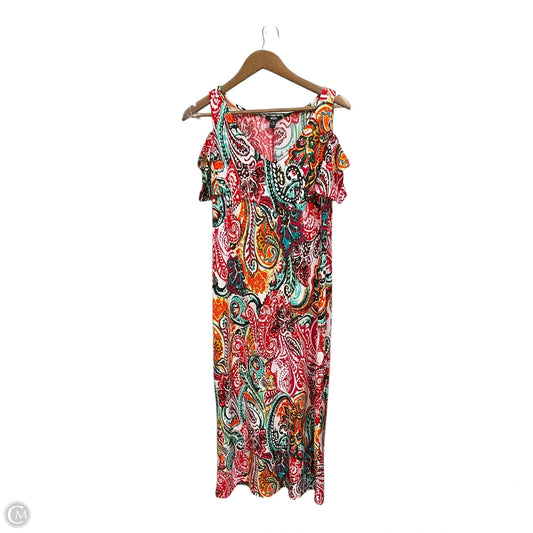Dress Party Long By Msk In Floral Print, Size: M