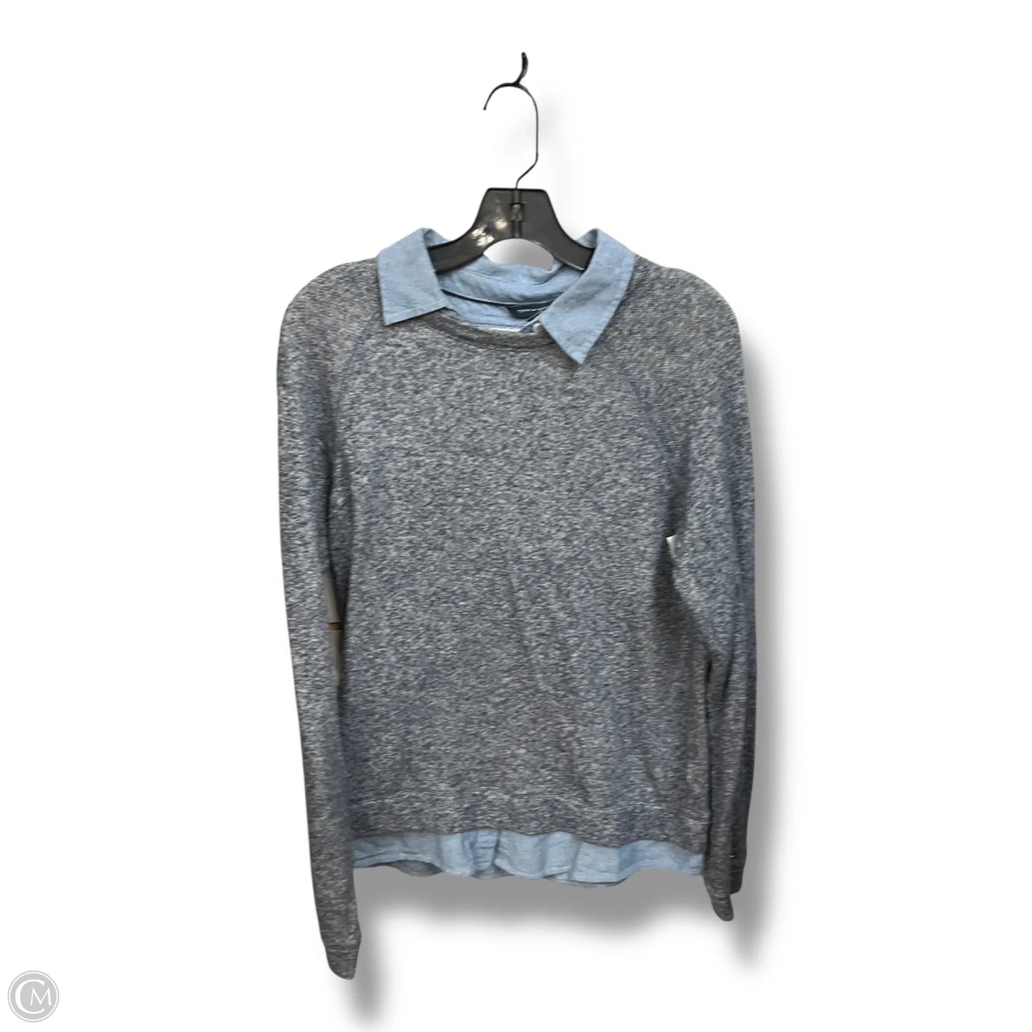 Top Long Sleeve By Tommy Hilfiger In Blue, Size: M