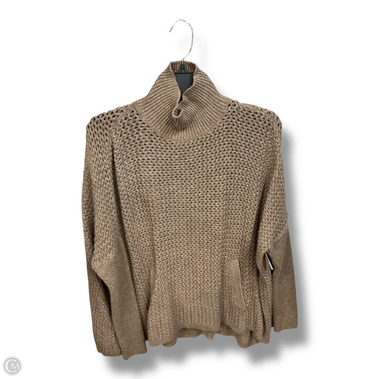 Sweater By Loft In Taupe, Size: S