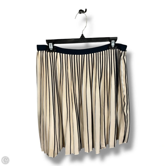 Skirt Midi By J. Crew In Blue & Cream, Size: 6