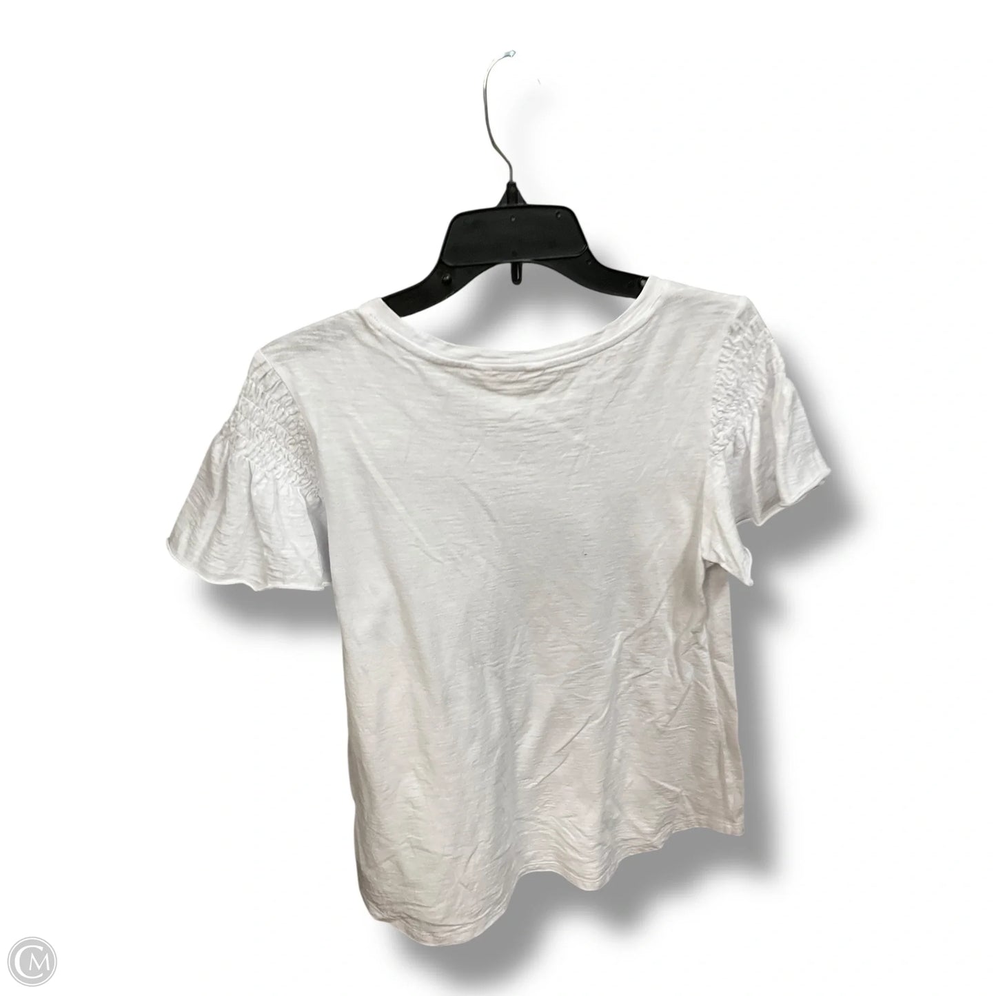 Top Short Sleeve Basic By Lc Lauren Conrad In White, Size: S