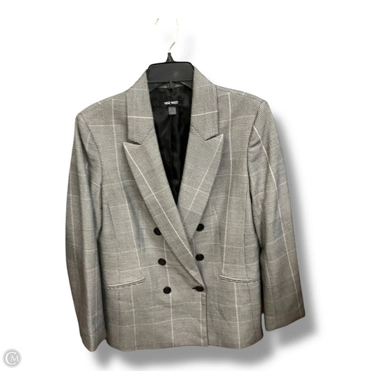 Blazer By Nine West Apparel In Striped Pattern, Size: M