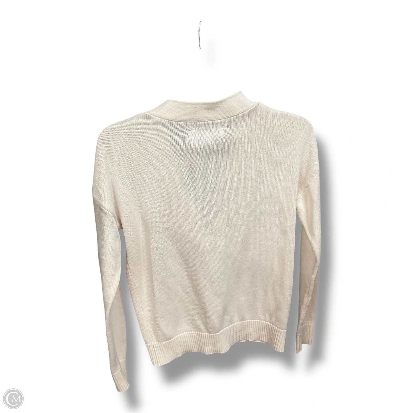 Cardigan By Loft In Ivory, Size: Xs