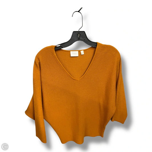 Top 3/4 Sleeve By Cyrus In Orange, Size: Xs