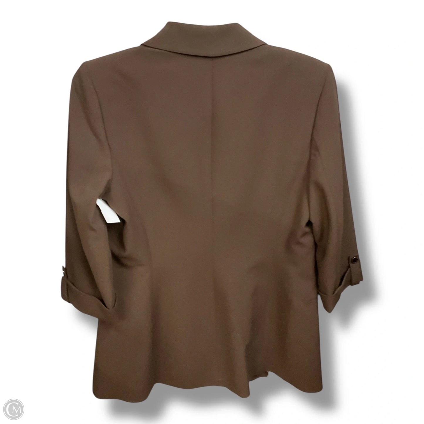 Blazer By Calvin Klein In Brown, Size: S