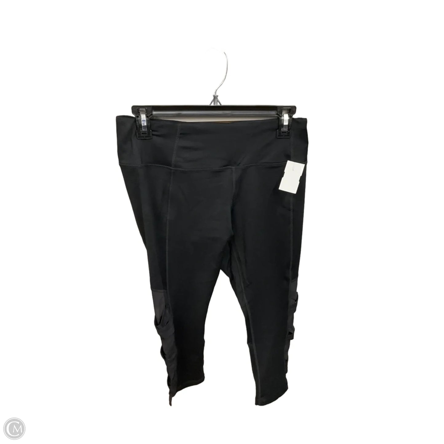 Athletic Leggings Capris By Active Life In Black, Size: M