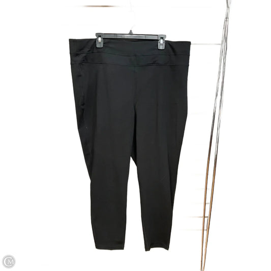 Athletic Leggings By Ideology In Black, Size: 4x