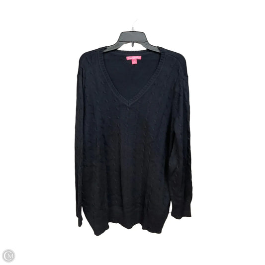 Sweater By Woman Within In Black, Size: 2x