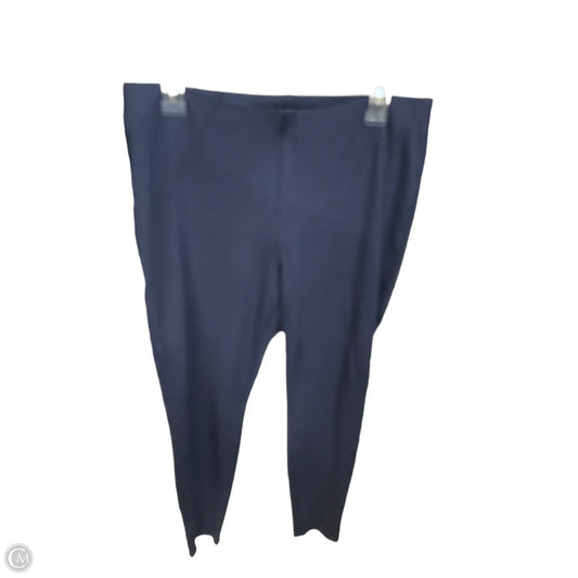 Pants Leggings By Chicos In Navy, Size: 8