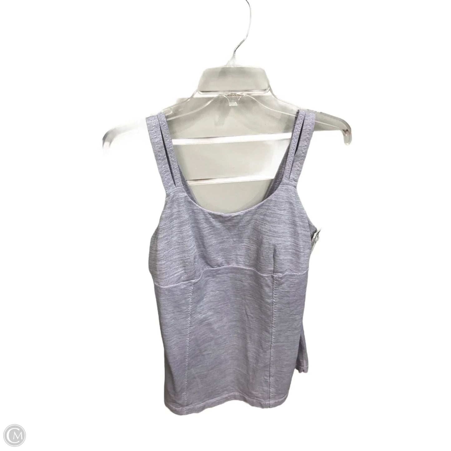 Athletic Tank Top By Lululemon In Grey, Size: L