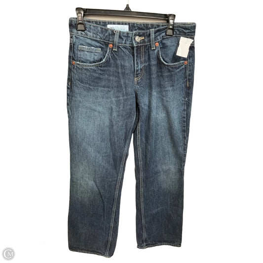 Jeans Boot Cut By Zara In Navy, Size: 4