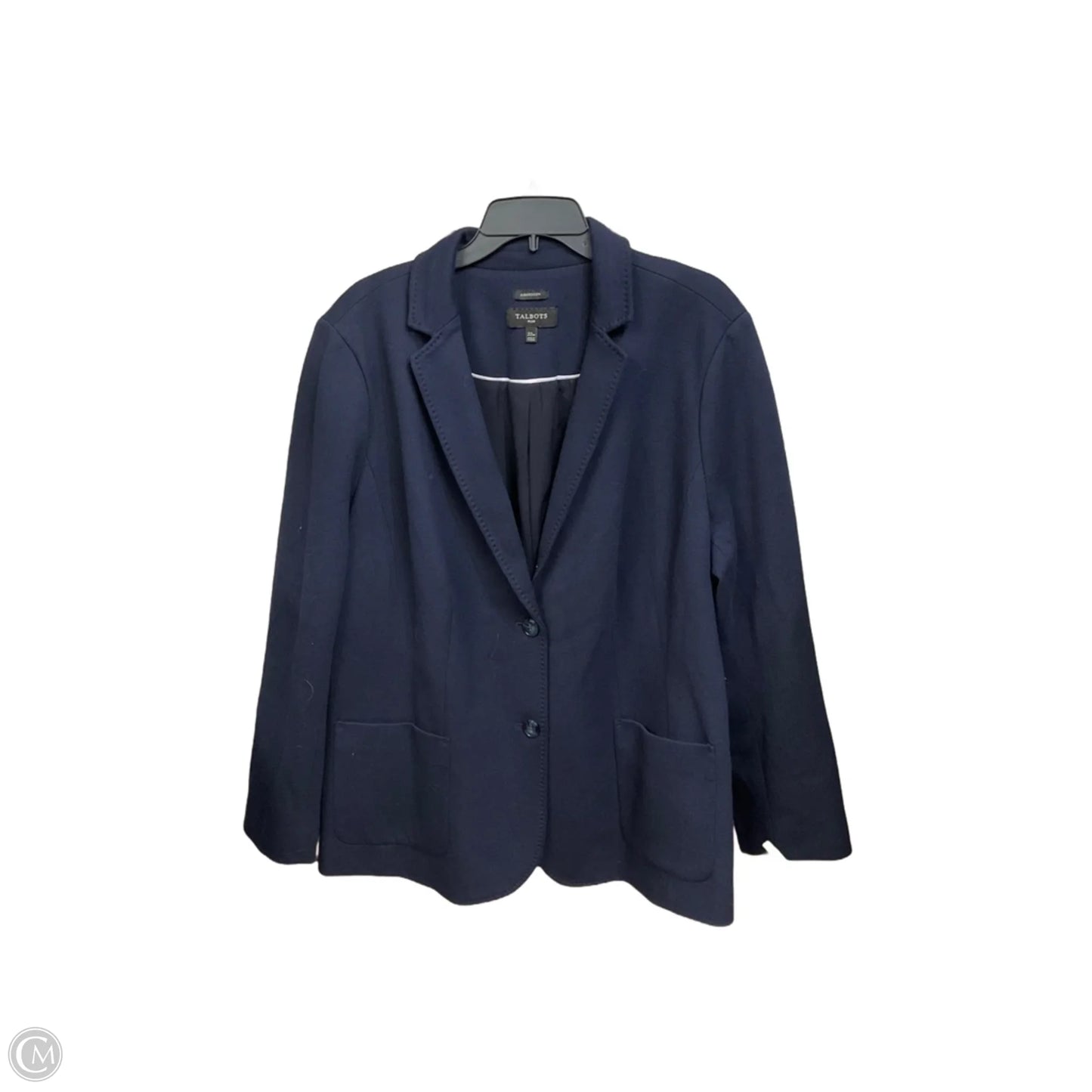 Blazer By Talbots In Navy, Size: 3x