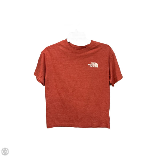 Top Short Sleeve By The North Face In Red, Size: Xs