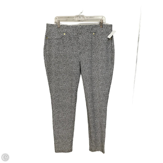 Pants Designer By Michael Kors In Animal Print, Size: 14