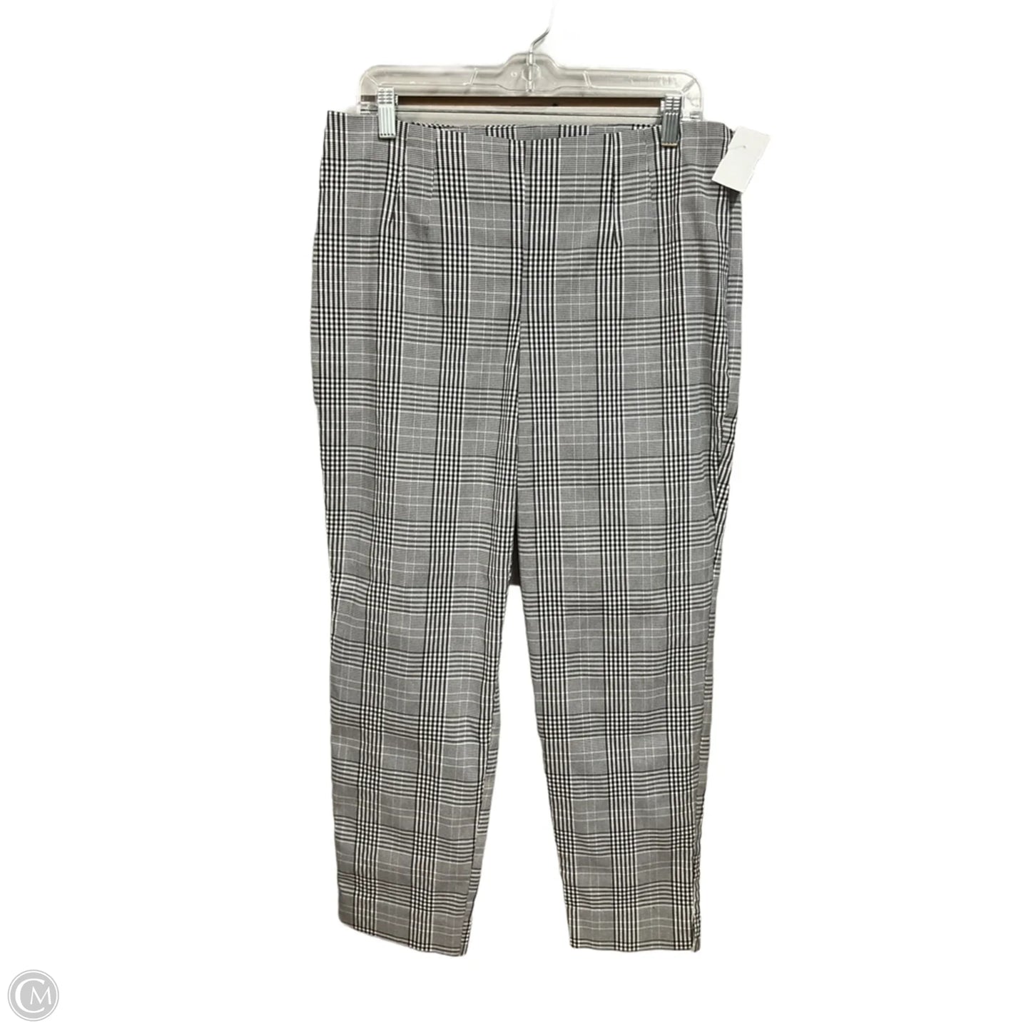 Pants Dress By Time And Tru In Plaid Pattern, Size: 18