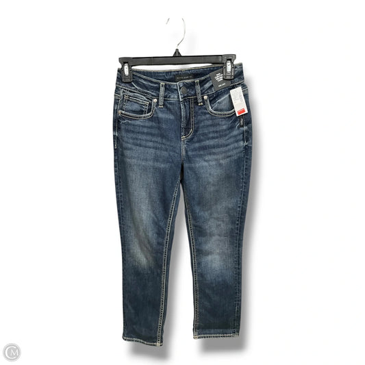 Jeans Cropped By Maurices In Blue, Size: 0