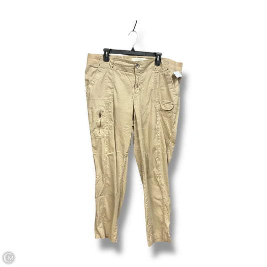 Pants Cargo & Utility By Sonoma In Beige, Size: Xxl