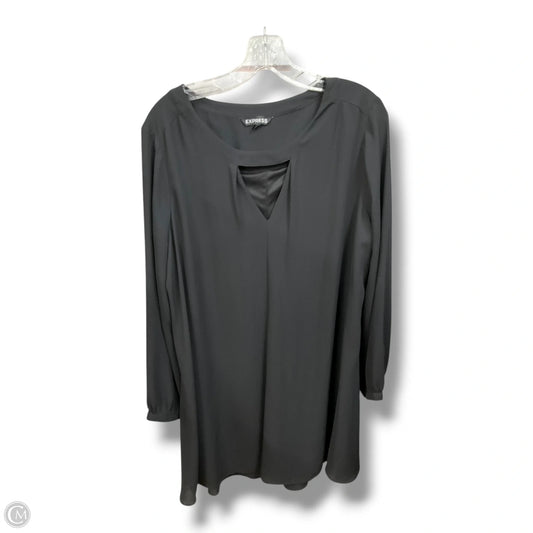 Dress Casual Short By Express In Black, Size: L