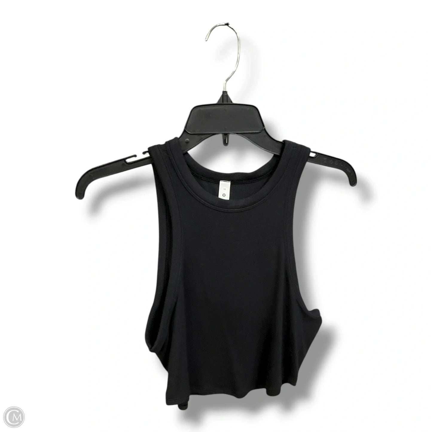Athletic Tank Top By Lululemon In Black, Size: M