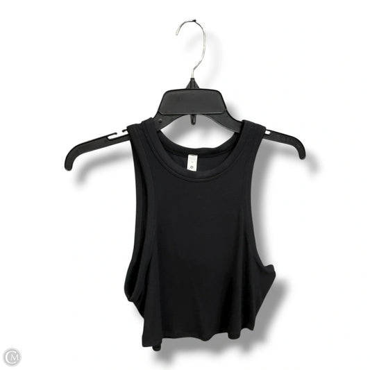 Athletic Tank Top By Lululemon In Black, Size: M