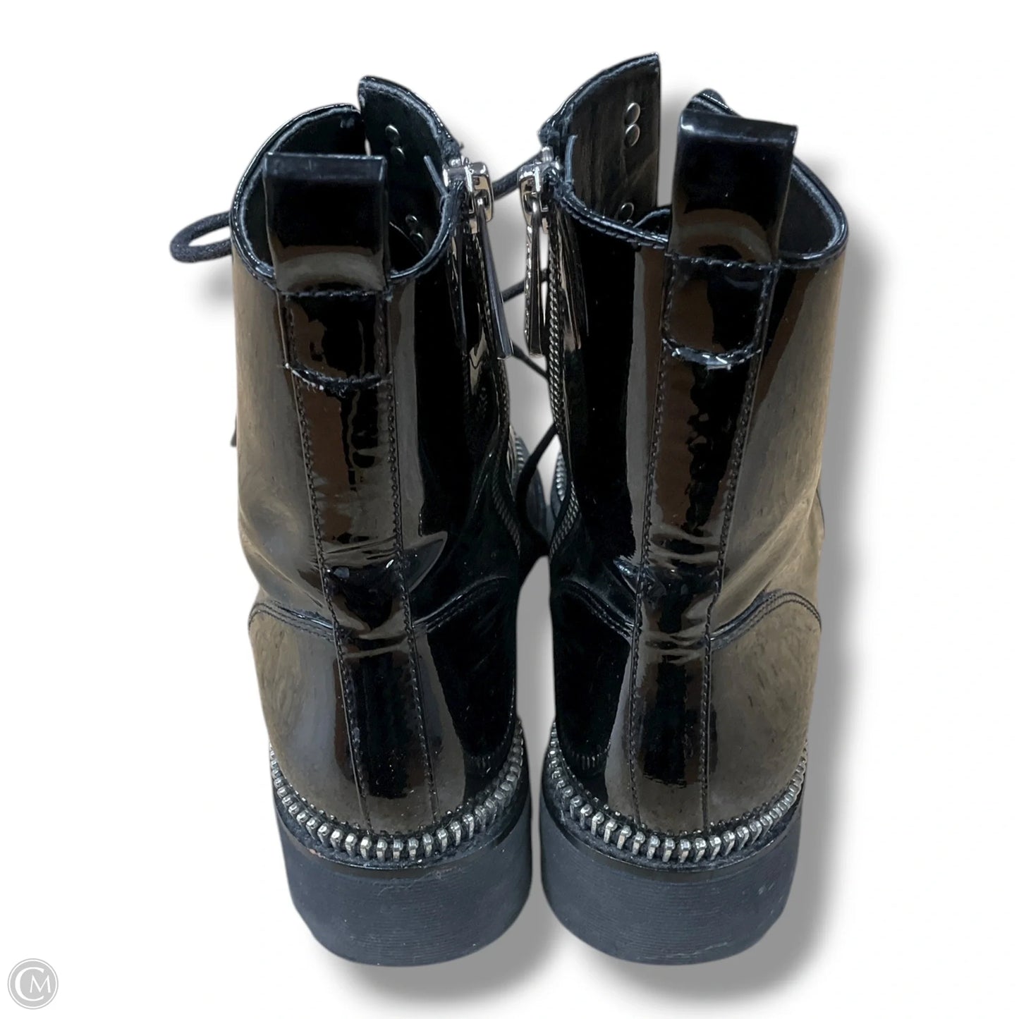 Boots Designer By Michael Kors In Black, Size: 8