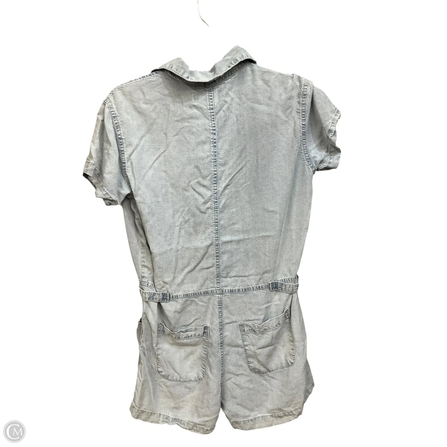 Romper By Vintage Havana In Blue Denim, Size: S