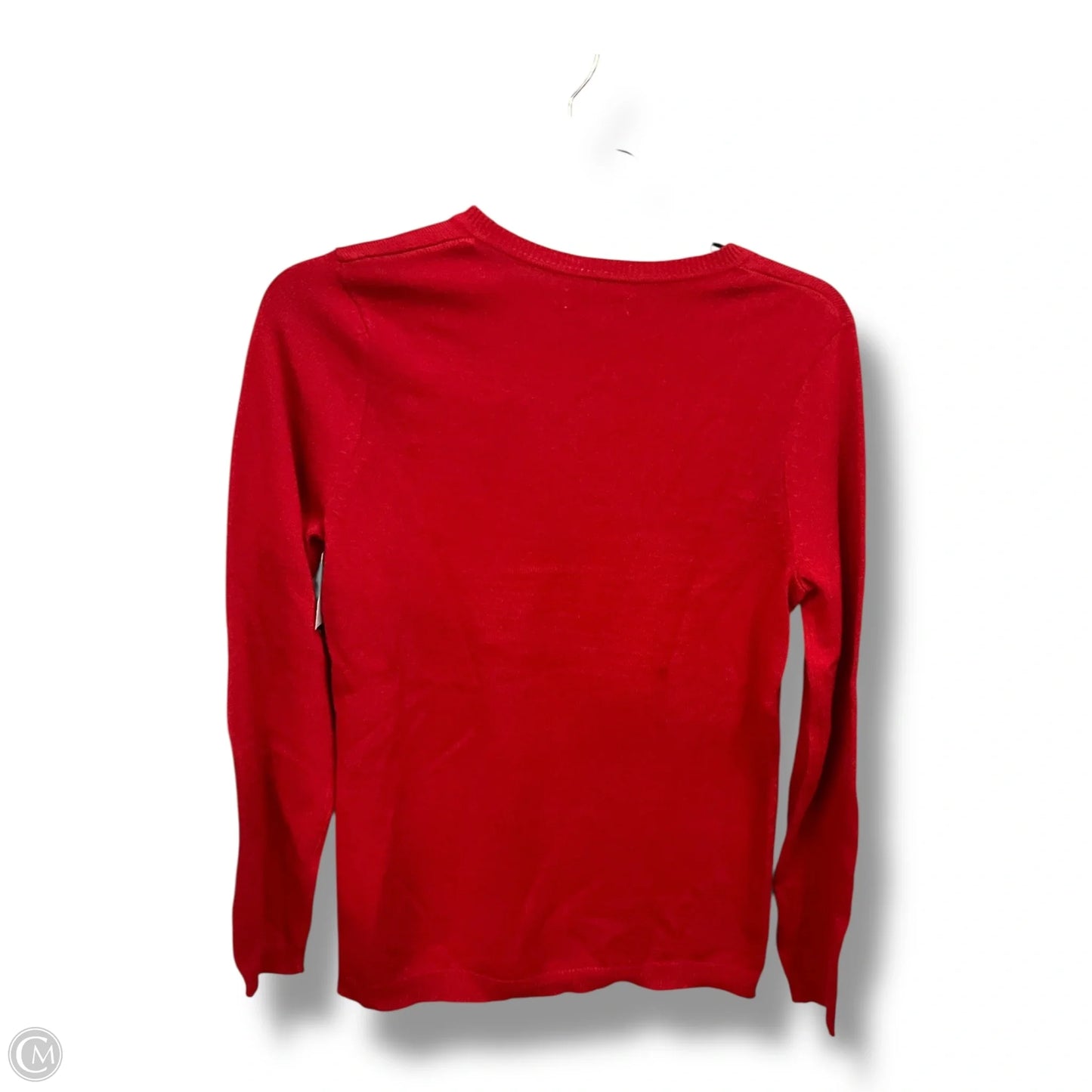 Top Long Sleeve By Croft And Barrow In Red, Size: S