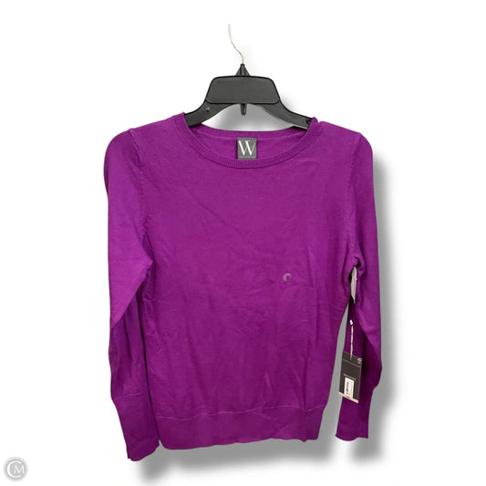 Top Long Sleeve By Worthington In Purple, Size: S