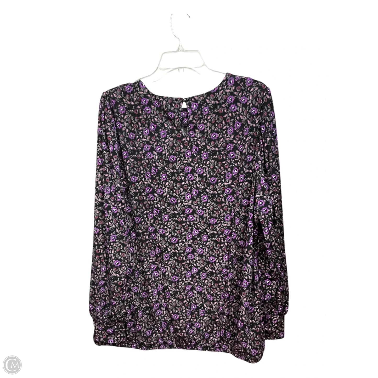 Top Long Sleeve By Lane Bryant In Floral Print, Size: 3x
