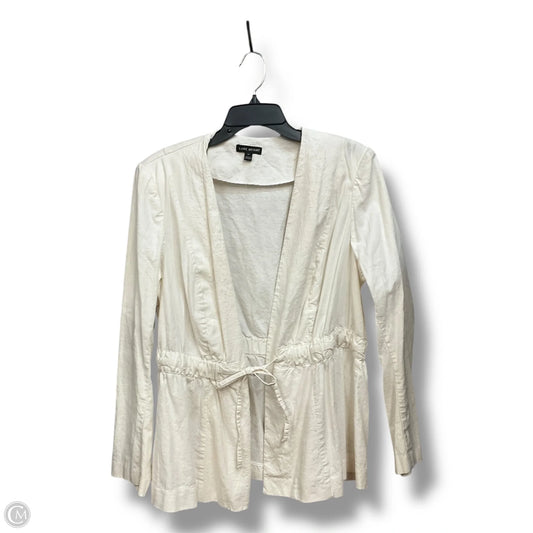Jacket Other By Lane Bryant In Cream, Size: 1x