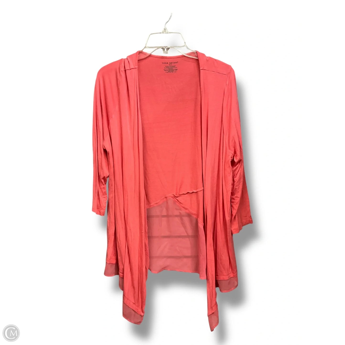 Cardigan By Lane Bryant In Peach, Size: 0x