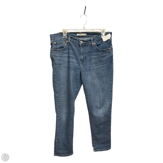 Jeans Boyfriend By Levis In Blue Denim, Size: 6