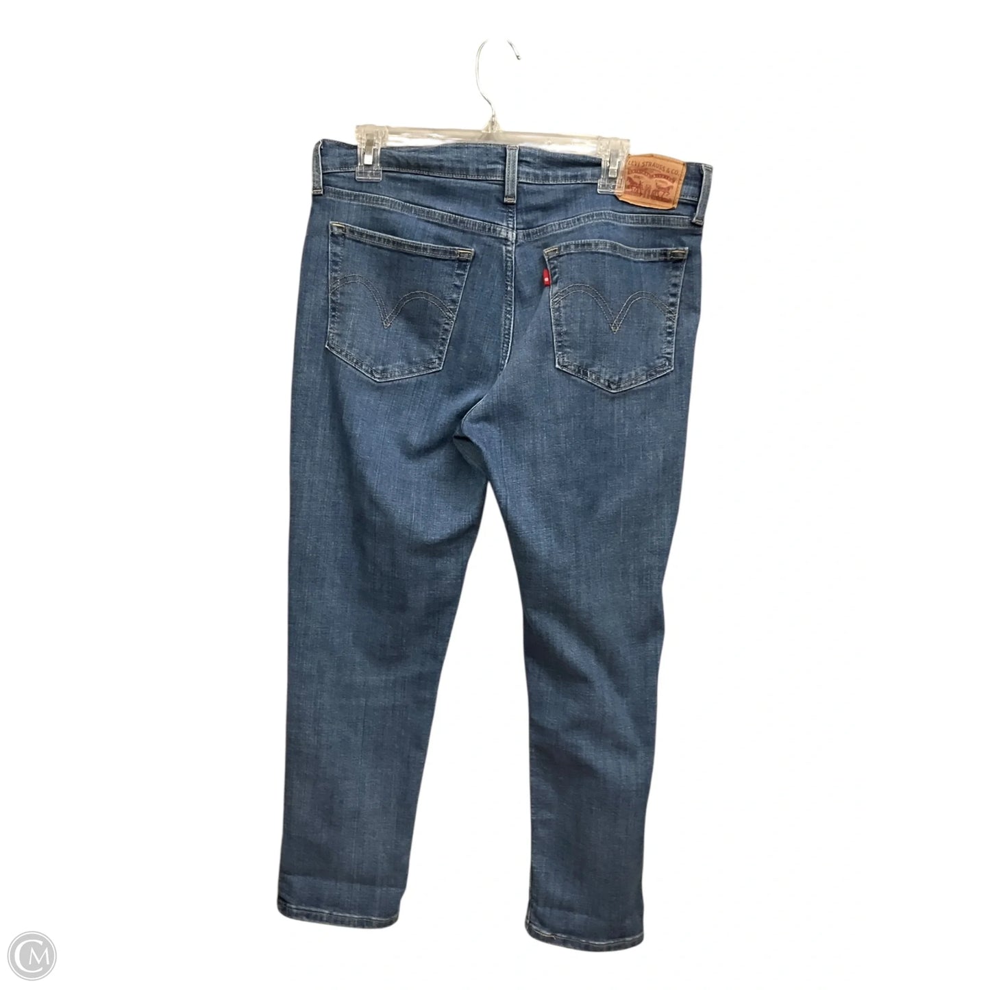 Jeans Boyfriend By Levis In Blue Denim, Size: 6