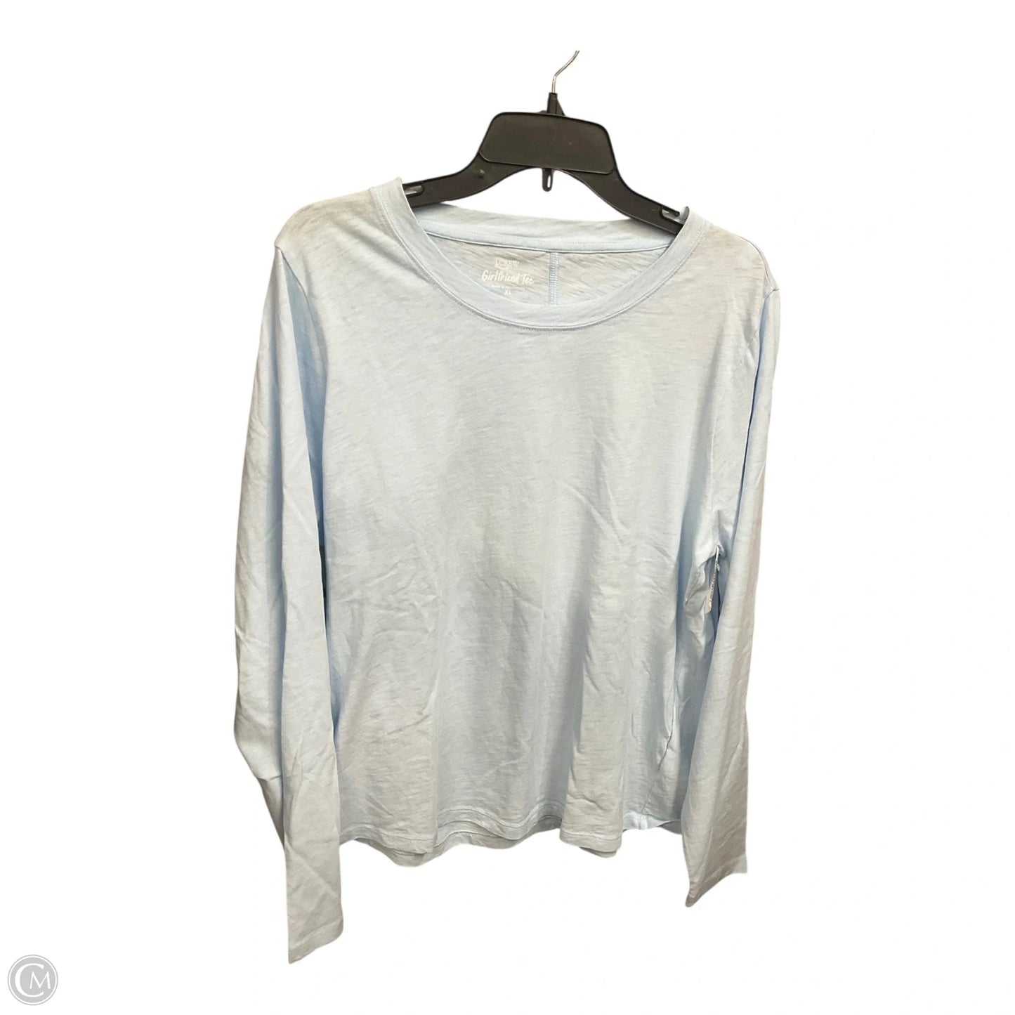 Top Long Sleeve By J. Crew In Blue, Size: Xl