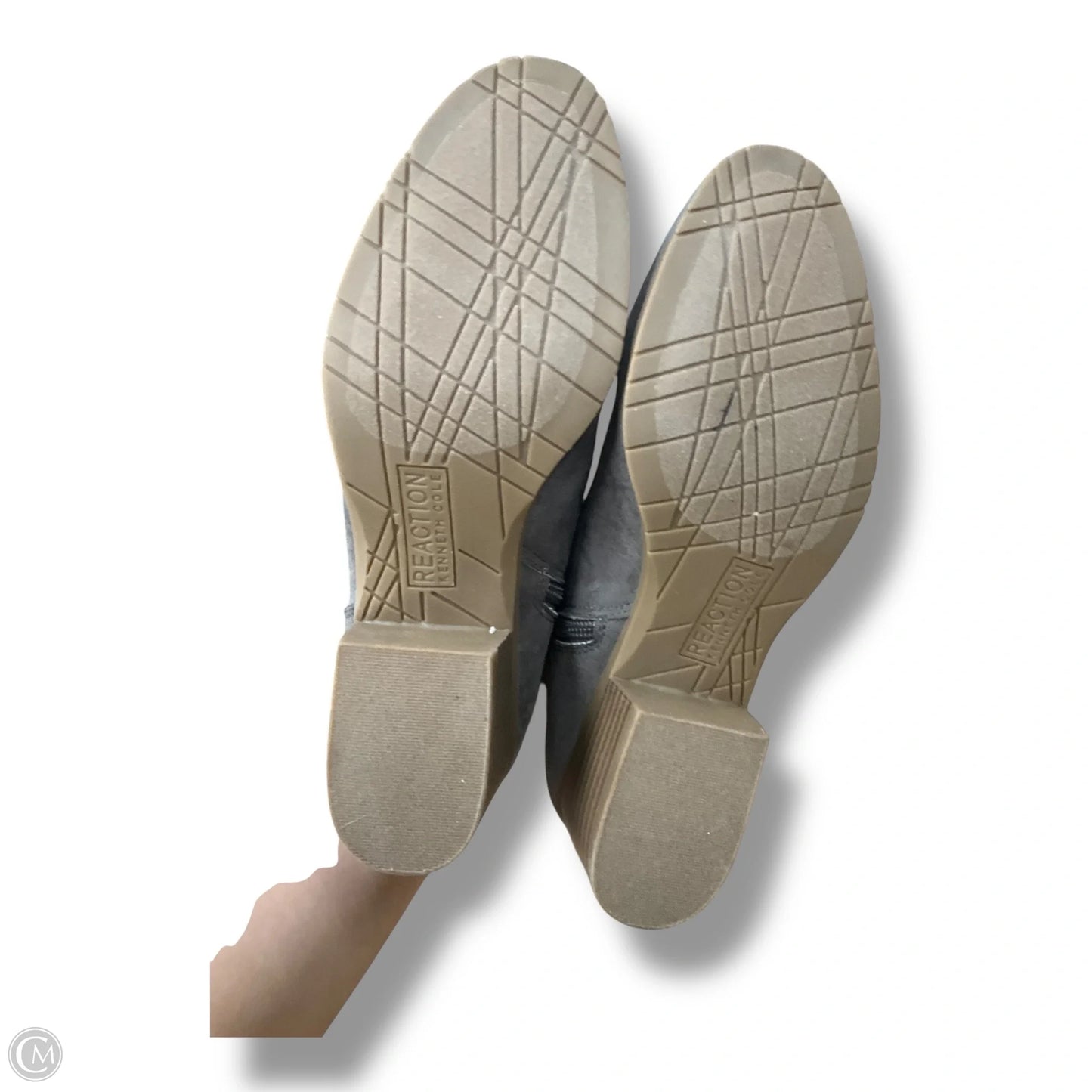 Boots Ankle Flats By Kenneth Cole In Grey, Size: 7