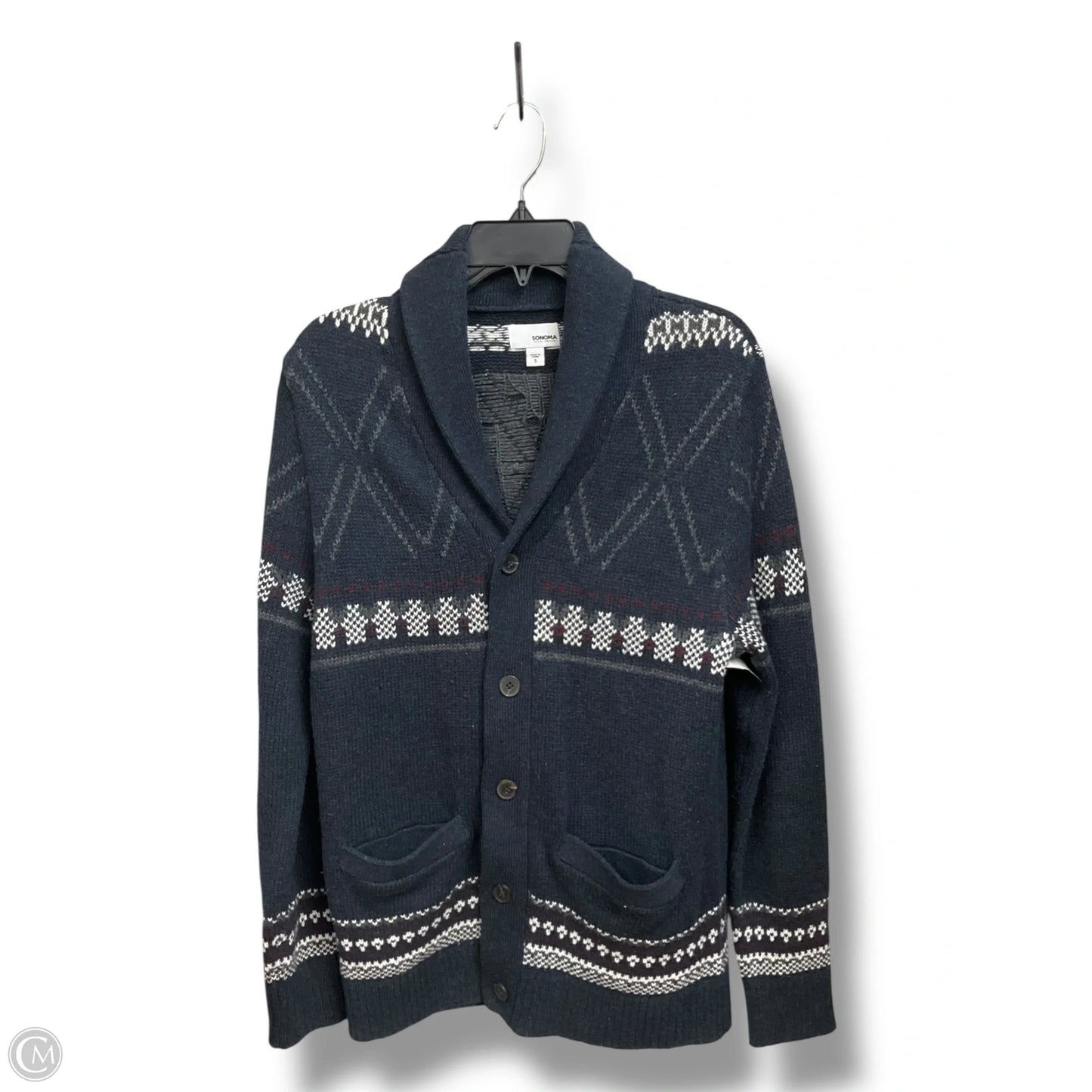 Cardigan By Sonoma In Blue, Size: S