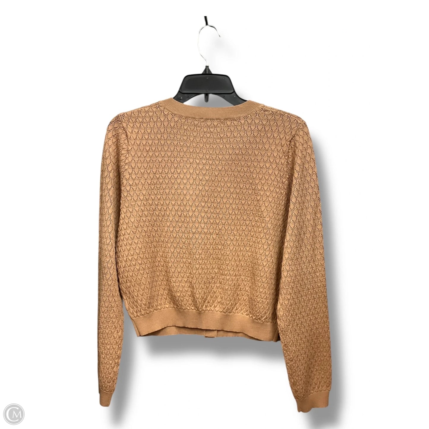 Cardigan By Express In Brown, Size: M
