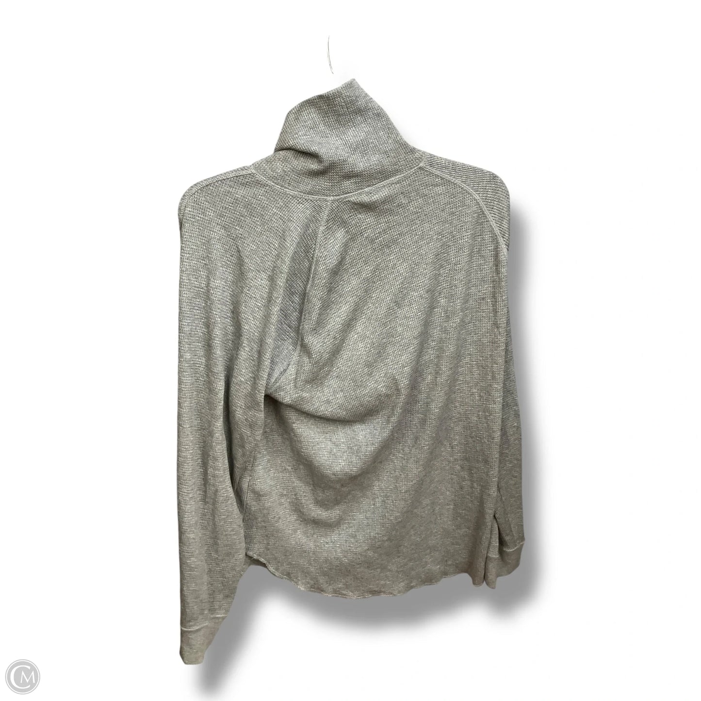 Top Long Sleeve Basic By Everlane In Grey, Size: Xl