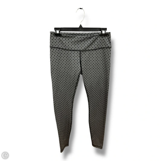Athletic Leggings By Lululemon In Geometric Pattern, Size: S