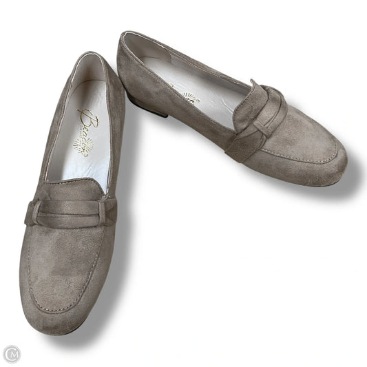 Shoes Heels Block By Clothes Mentor In Tan, Size: 9.5